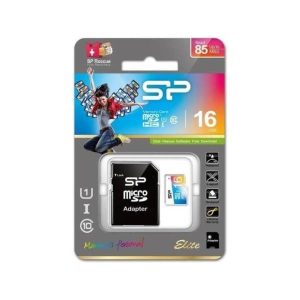 כרטיס זיכרון 16GB עם מתאם SP